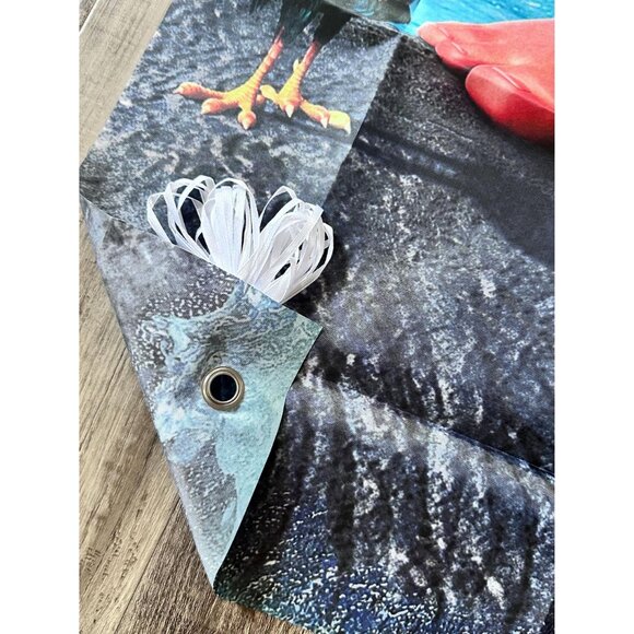 Moana party banner 57x39 inches – fun photo prop with 2 face cutouts - Picture 9 of 9